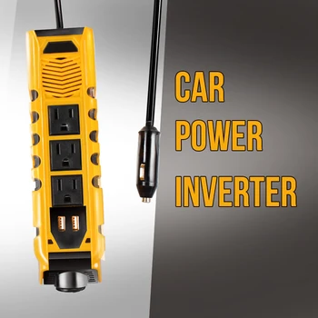 Dc To Ac Car Mini 150w Power Inverter Newest Car Power Inverter With Dual USB in Stocks
Dc To Ac Car Mini 150w Power Inverter Newest Car Power Inverter With Dual USB in Stocks