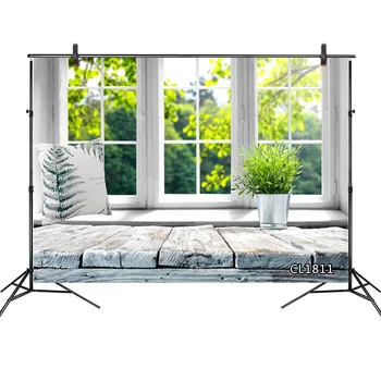 Spring Scenery Green Plants Outside The Window Photography Background Photographic Backdrops For Photo Studio Accessories
Spring Scenery Green Plants Outside The Window Photography Background Photographic Backdrops For Photo Studio Accessories