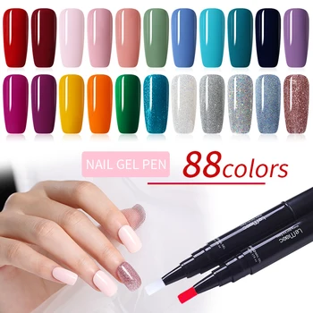 LEMOOC Nail Gel Pen Sparkling Solid Color Nail Gel Polish Pencil Soak Off Hybrid UV LED Manicuring Nail Art Paint Gel
LEMOOC Nail Gel Pen Sparkling Solid Color Nail Gel Polish Pencil Soak Off Hybrid UV LED Manicuring Nail Art Paint Gel