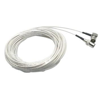 RG316 SMA Cable High Temp Coaxial Cable, SMA Male to SMA Right Angle Male, 1M
RG316 SMA Cable High Temp Coaxial Cable, SMA Male to SMA Right Angle Male, 1M