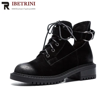 RIBETRINI Women Brogue Round Toe shoes lace Square Heel Ankle Shoes Women Solid Fashion Brand Boots Casual Daily Boots
RIBETRINI Women Brogue Round Toe shoes lace Square Heel Ankle Shoes Women Solid Fashion Brand Boots Casual Daily Boots