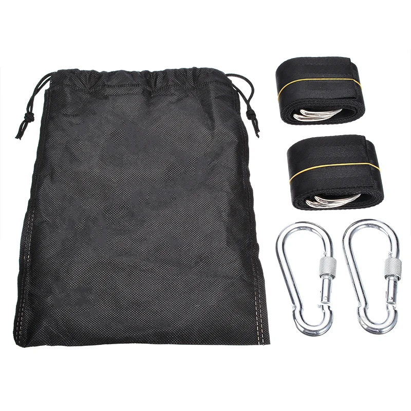 1 Set Heavy Duty Hammock Swing Tree Hanging Straps Rope Belt Carabiner Easy Installation Camping Hiking Hooks
1 Set Heavy Duty Hammock Swing Tree Hanging Straps Rope Belt Carabiner Easy Installation Camping Hiking Hooks