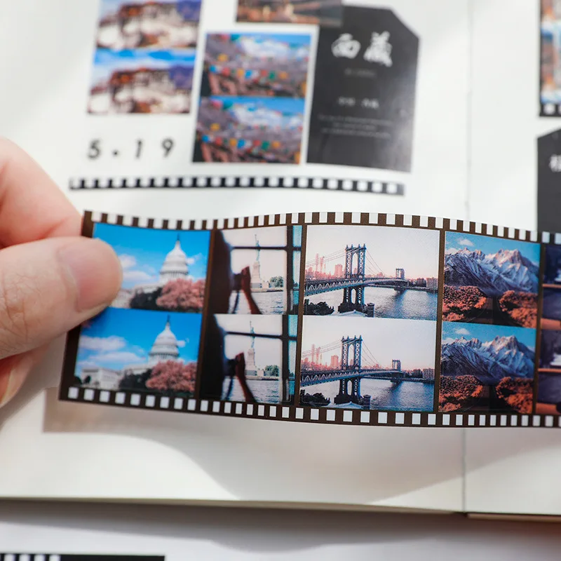 Nordic Rhyme Retro Film Stickers Retro World Landscape Washi Stickers Scrapbooking Transparent PET Sticker 8 Designs
Nordic Rhyme Retro Film Stickers Retro World Landscape Washi Stickers Scrapbooking Transparent PET Sticker 8 Designs