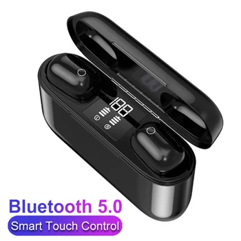 New Universal M2 TWS Bluetooth 5.0 Wireless Earphones LED Digital Display Touch Control 2500 mAh Charging Compartment Headphones
New Universal M2 TWS Bluetooth 5.0 Wireless Earphones LED Digital Display Touch Control 2500 mAh Charging Compartment Headphones