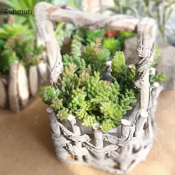 5pcs Plastic Succulent Plants 7 Heads Landscape Decorative Artificial Flowers Mini Green Fake Succulents Plant Garden Vase Decor
5pcs Plastic Succulent Plants 7 Heads Landscape Decorative Artificial Flowers Mini Green Fake Succulents Plant Garden Vase Decor