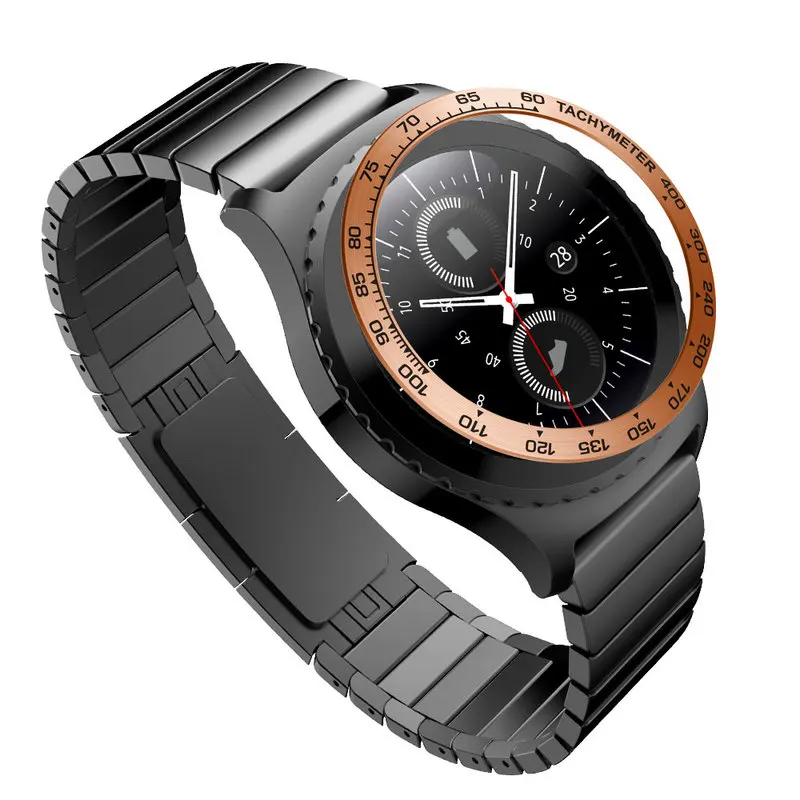 For Samsung Gear S2 SM-R732 Classic Watch Case Sticker Cover Anti-scratch Protection Steel Ring Bezel Watch Screen Accessories
For Samsung Gear S2 SM-R732 Classic Watch Case Sticker Cover Anti-scratch Protection Steel Ring Bezel Watch Screen Accessories