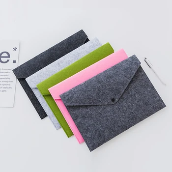 1PC Simple Solid A4 Big Capacity Document Bag Business Briefcase File Folders Chemical Felt Filing Products Student Gifts
1PC Simple Solid A4 Big Capacity Document Bag Business Briefcase File Folders Chemical Felt Filing Products Student Gifts