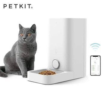 PETKIT Mini Automatic Pet Cat Feeder FRESH Element Wi-Fi Enabled Food Dispenser Compatible with Android iOS App and Alexa system
PETKIT Mini Automatic Pet Cat Feeder FRESH Element Wi-Fi Enabled Food Dispenser Compatible with Android iOS App and Alexa system