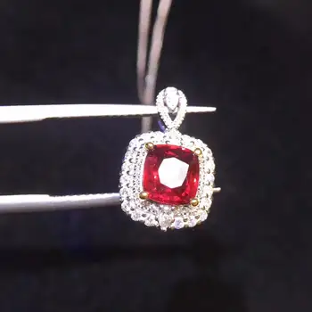 Ruby Pendant Necklace Pure 18 K Gold Jewelry Natural Pigeon Blood Red Ruby 1.2ct Pendants Necklaces Fine Necklace for Women
Ruby Pendant Necklace Pure 18 K Gold Jewelry Natural Pigeon Blood Red Ruby 1.2ct Pendants Necklaces Fine Necklace for Women