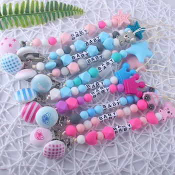 Infant Baby Silicone Pacifier Chain Clip Boys Girls Cartoon Crown Pacifier Beaded Chain Teether Kids Baby Molar Gifts
Infant Baby Silicone Pacifier Chain Clip Boys Girls Cartoon Crown Pacifier Beaded Chain Teether Kids Baby Molar Gifts