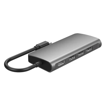USB C Hub Multiport Dongle, 8-In-1 USB C Adapter with 4K USB C to HDMI, USB C Charging, Gigabit Ethernet,and Other
USB C Hub Multiport Dongle, 8-In-1 USB C Adapter with 4K USB C to HDMI, USB C Charging, Gigabit Ethernet,and Other