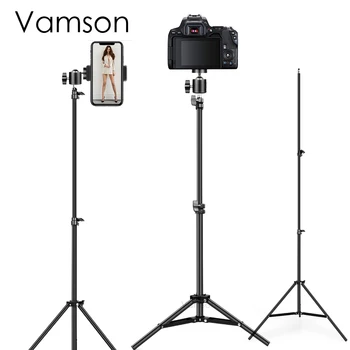 Vamson Light Weight Extendable Tripod for Cameras Selfie and Live Video Streaming With iPhone, Android, Action Camera VLS01A
Vamson Light Weight Extendable Tripod for Cameras Selfie and Live Video Streaming With iPhone, Android, Action Camera VLS01A