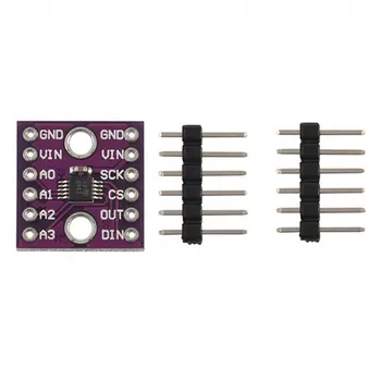 MCU-1118 ADS1118 16-bit Analog-to-digital Converter ADC SPI Communication Module And Development Board
MCU-1118 ADS1118 16-bit Analog-to-digital Converter ADC SPI Communication Module And Development Board