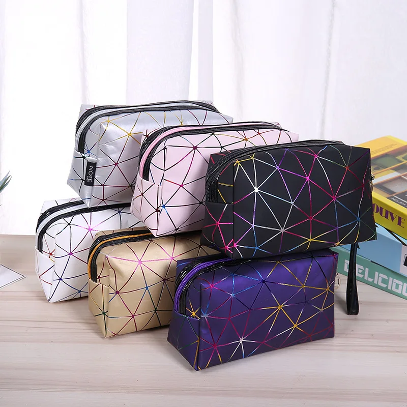 Small PU Waterproof Cosmetic Bag Portable Storage Bag Multi-functional Large Capacity Makeup Bags
Small PU Waterproof Cosmetic Bag Portable Storage Bag Multi-functional Large Capacity Makeup Bags