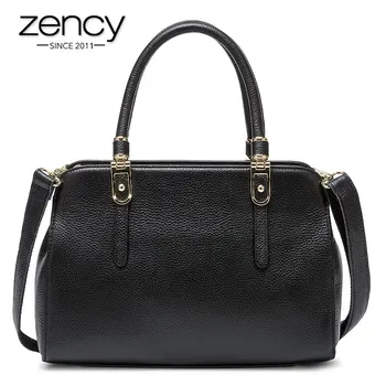 Zency New Arrivals Women Tote Handbag 100% Genuine Leather Elegant Lady Office Bag High Quality Crossbody Shoulder Bags Black
Zency New Arrivals Women Tote Handbag 100% Genuine Leather Elegant Lady Office Bag High Quality Crossbody Shoulder Bags Black