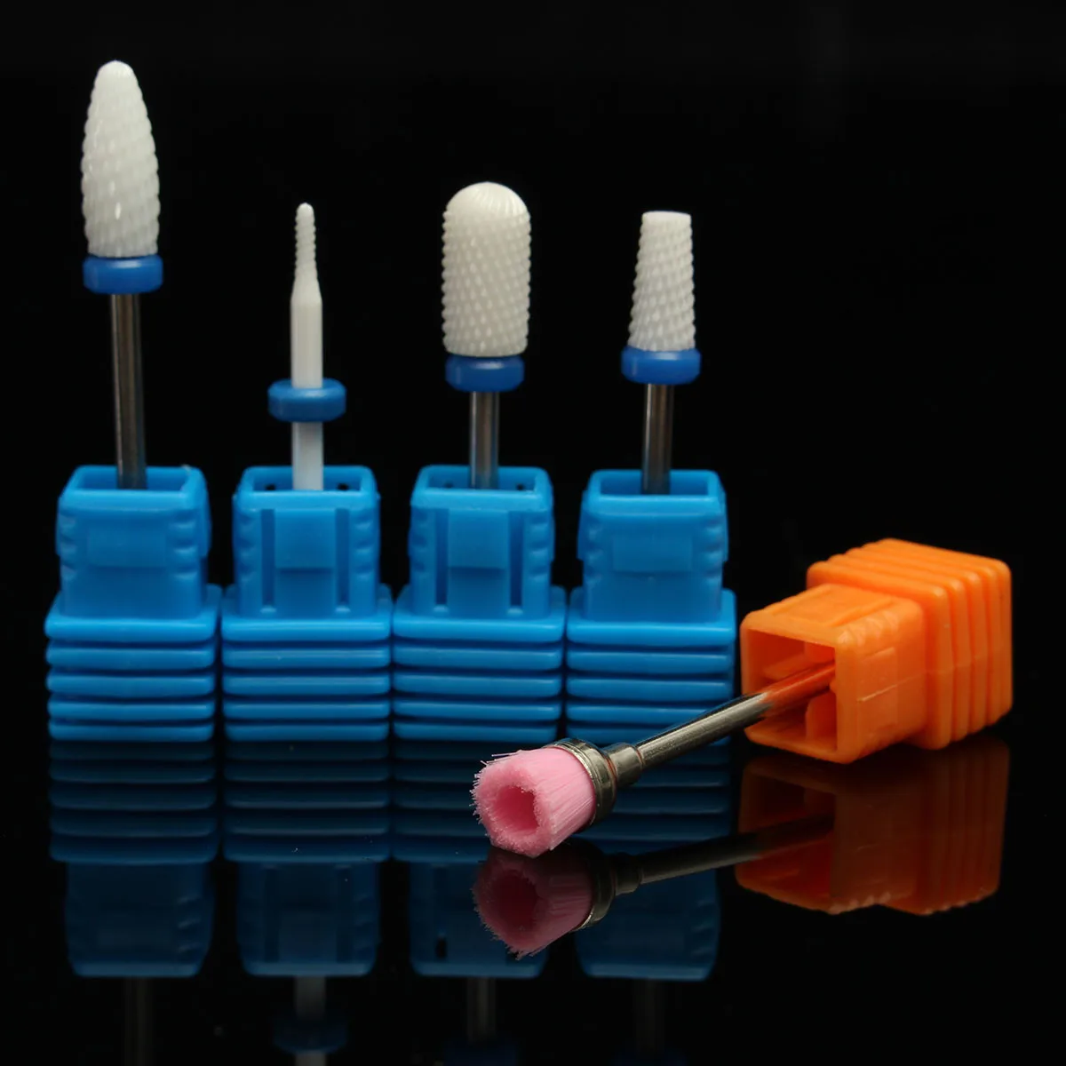 New 5 Pcs Hot Ceramic Carbide Nail Drill Bit Electric Rotary Nail Kit File Drill Bit Coarse Carbide Drill Nail Art Tool Suit
New 5 Pcs Hot Ceramic Carbide Nail Drill Bit Electric Rotary Nail Kit File Drill Bit Coarse Carbide Drill Nail Art Tool Suit