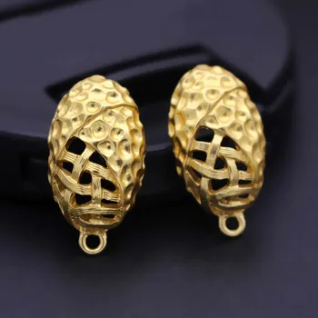 10 pairs Zinc Alloy Fashion Oval Base Earrings Connector Linkers Matte Gold Color Charms for DIY Drop Earrings Jewelry Making
10 pairs Zinc Alloy Fashion Oval Base Earrings Connector Linkers Matte Gold Color Charms for DIY Drop Earrings Jewelry Making