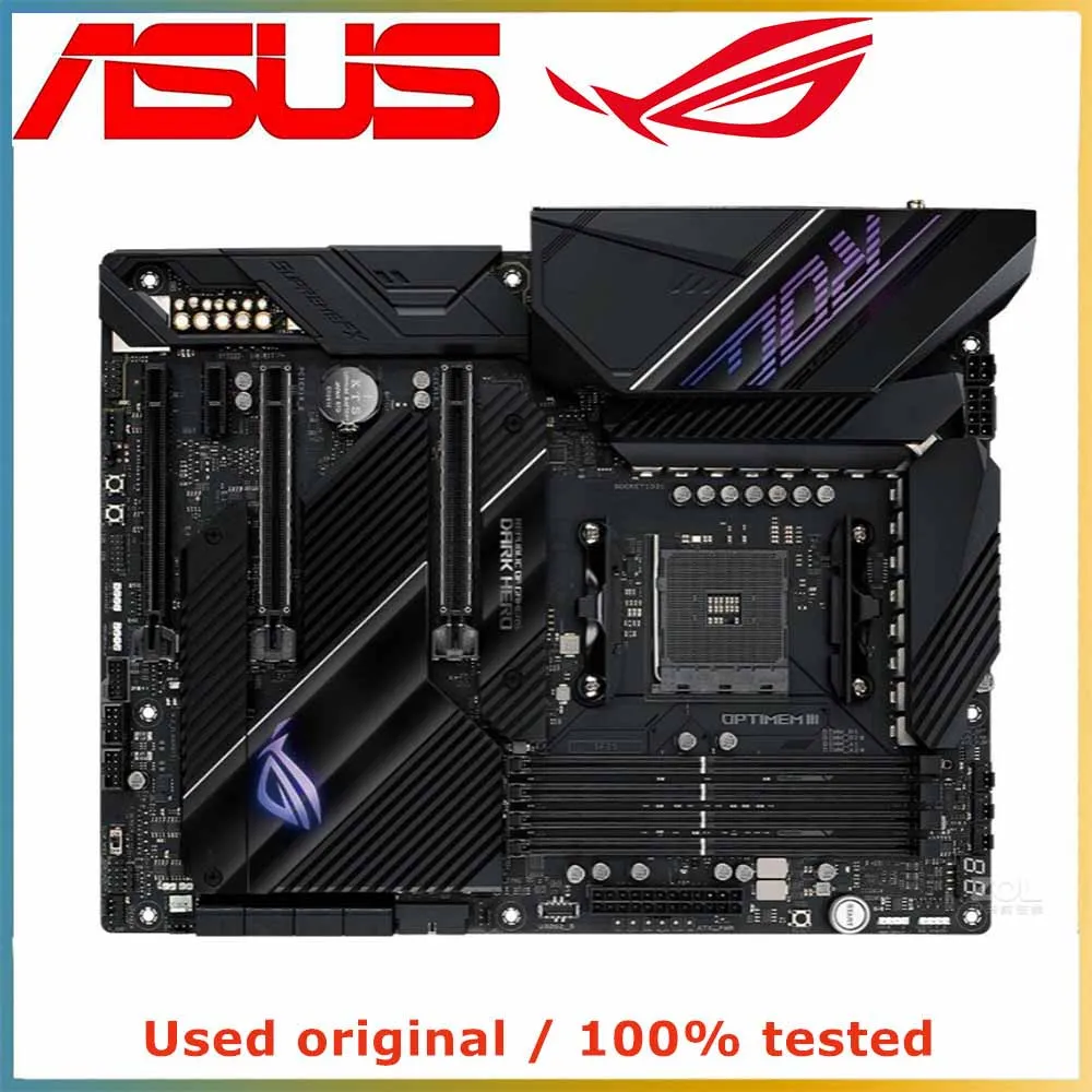 Для AMD X570 AM4 Ryzen R5 5900X CPU для ASUS ROG CROSSHAIR VIII DARK HERO материнская плата компьютера Socket б/у
