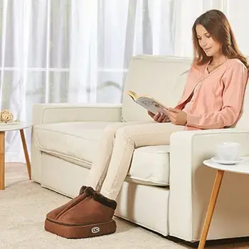 2 In 1 Electric Heated Foot Warmer Comfortable Massage Shoes Velvet Feet Unisex Heated Foot Waist Warmer Back Massager Large
2 In 1 Electric Heated Foot Warmer Comfortable Massage Shoes Velvet Feet Unisex Heated Foot Waist Warmer Back Massager Large