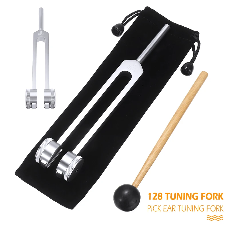 Medical Tuning Fork Chakra Hammer Ball Diagnostic 128HZ Frequency Tuning Fork Health Care Tool for Testing Patient Hearing
Medical Tuning Fork Chakra Hammer Ball Diagnostic 128HZ Frequency Tuning Fork Health Care Tool for Testing Patient Hearing
