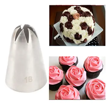 Large Size Cream Nozzle Decorating Tip Icing Nozzle Cake & Baking Tools for Cake Fondant Decorating Nozzle Bakeware #1B
Large Size Cream Nozzle Decorating Tip Icing Nozzle Cake & Baking Tools for Cake Fondant Decorating Nozzle Bakeware #1B