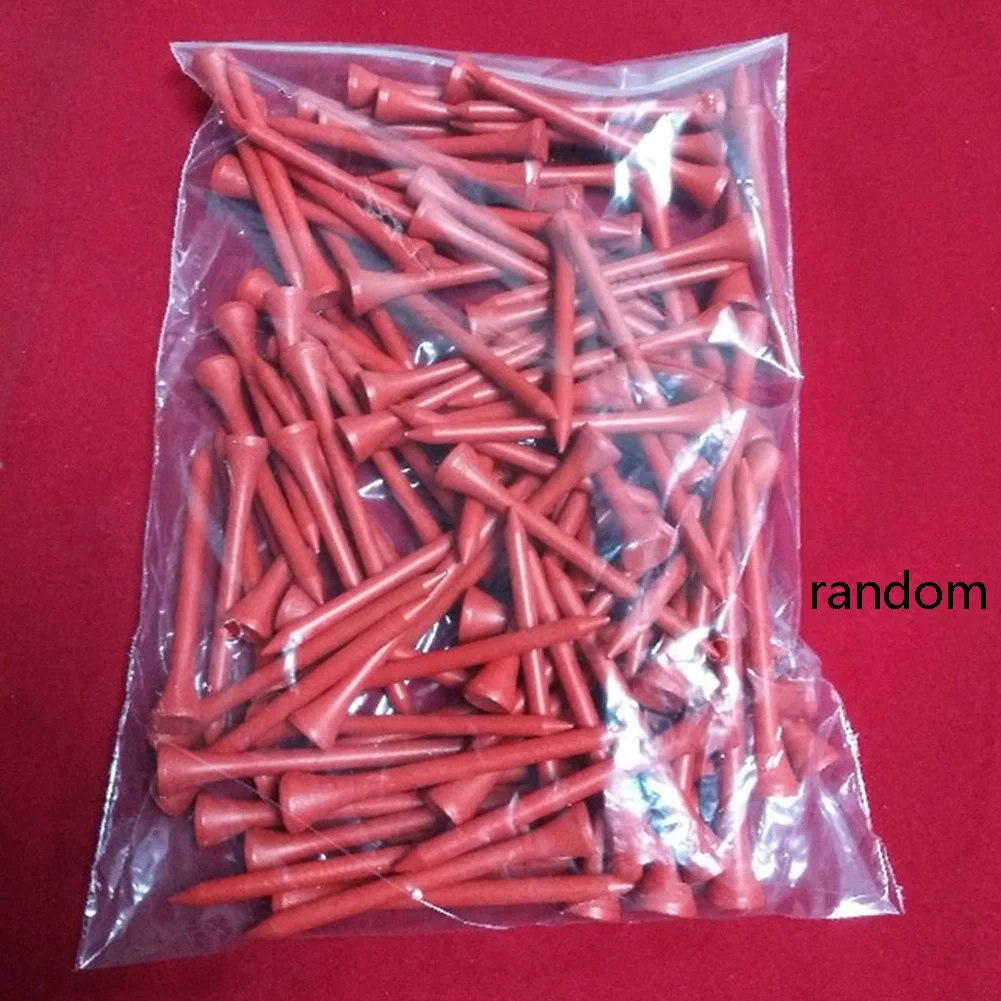 100Pcs/Pack Colorful Golf Wooden Tee Long Golf Club Wooden Pegs Random Color Golf Training Tool Sports Accessories &191
100Pcs/Pack Colorful Golf Wooden Tee Long Golf Club Wooden Pegs Random Color Golf Training Tool Sports Accessories &191