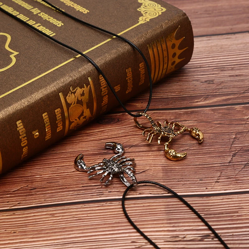 Мужское ожерелье с подвеской Король скорпиона | Украшения и аксессуары