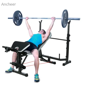 ANCHEER Multi-functional Fitness Equipment Weight Bench Press Bench Squat Rack Dumbbells Body Workout Exercise Gym Equipment 
ANCHEER Multi-functional Fitness Equipment Weight Bench Press Bench Squat Rack Dumbbells Body Workout Exercise Gym Equipment