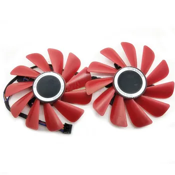1pair 85MM Graphics Card Fans for XFX AMD Radeon RX 570 4GB GDDR5 DC12V 0.45A 4-pin Connector Cooling Fan FDC10U12S9-C
1pair 85MM Graphics Card Fans for XFX AMD Radeon RX 570 4GB GDDR5 DC12V 0.45A 4-pin Connector Cooling Fan FDC10U12S9-C