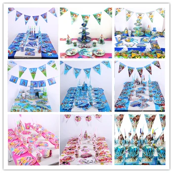 82pcs Cartoon Theme Anna Elsa Princess Mickey Mouse Superhero Minions Boys Decorations Kids Girls Birthday Party Supplies Set
82pcs Cartoon Theme Anna Elsa Princess Mickey Mouse Superhero Minions Boys Decorations Kids Girls Birthday Party Supplies Set