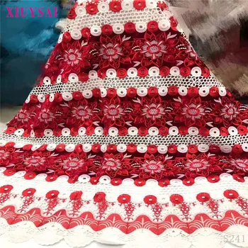African Lace 2020 French Nigerian Lace Fabric Bridal High Quality Swiss Net Tulle Lace Fabric For Wedding Party S241
African Lace 2020 French Nigerian Lace Fabric Bridal High Quality Swiss Net Tulle Lace Fabric For Wedding Party S241