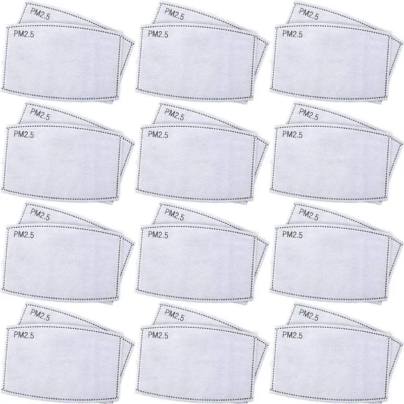 Replaceable 5-Layer Filter Mouth Mask PM2.5 Anti Haze Pollution Dust-proof Activated Carbon Health Paper for Aults Child 10 Pcs
Replaceable 5-Layer Filter Mouth Mask PM2.5 Anti Haze Pollution Dust-proof Activated Carbon Health Paper for Aults Child 10 Pcs