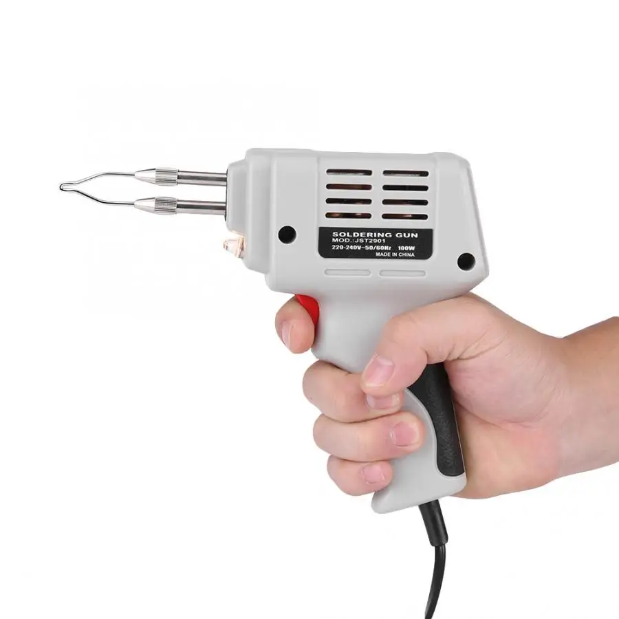 Электрический паяльник пистолет воздушный тепловой ручной сварочный инструмент