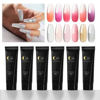 COSCELIA Poly Nail Gel Design 15 ML Poly Nail Gel Finger Builder Acrylic Gel Nail Art Manicure Color Nail Extend Jelly Tools
COSCELIA Poly Nail Gel Design 15 ML Poly Nail Gel Finger Builder Acrylic Gel Nail Art Manicure Color Nail Extend Jelly Tools