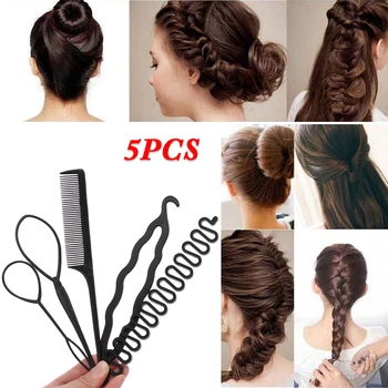 5Pcs Portable Hair Braid Comb Pull Hair Needle Hair Pin Twist Curler Roller Maker Ponytail DIY Hair Styling Tools Accessories
5Pcs Portable Hair Braid Comb Pull Hair Needle Hair Pin Twist Curler Roller Maker Ponytail DIY Hair Styling Tools Accessories