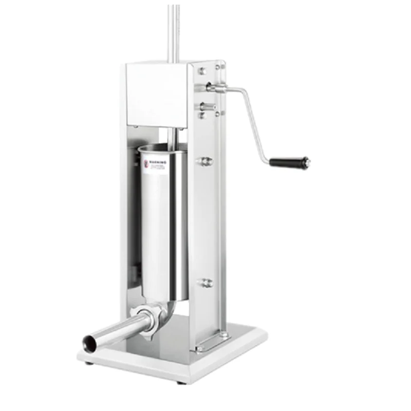 Manual Sausage Meat Filling Machine With Stainless Steel Cover and Three Kinds of Capacity
Manual Sausage Meat Filling Machine With Stainless Steel Cover and Three Kinds of Capacity