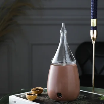 Household Desktop Glass Ceramic Pure Essential Oils Diffuser Aromatherapy Humidifier Fragrance Distributor with LED for Badroom
Household Desktop Glass Ceramic Pure Essential Oils Diffuser Aromatherapy Humidifier Fragrance Distributor with LED for Badroom