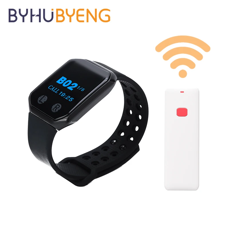 BYHUBYENG Restaurant Waiter Vibration Ring Device Aide Soignant Appel Urgence Sans Fil Beeper Button Nurse To Call The Cafe
BYHUBYENG Restaurant Waiter Vibration Ring Device Aide Soignant Appel Urgence Sans Fil Beeper Button Nurse To Call The Cafe
