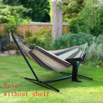 1-2 Person Portable Hammock Outdoor Camping Hanging Chair Large Hammock Without Steel Stand Garden Courtyard Swing Hang Bed
1-2 Person Portable Hammock Outdoor Camping Hanging Chair Large Hammock Without Steel Stand Garden Courtyard Swing Hang Bed