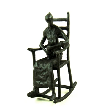 REMINISCENT IRON GRANNY FIGURINE ABSTRACT METAL PET CAT MINIATURE GRANDMOTHER PRESENT HOUSEHOLD DECOR CRAFTWORKS EMBELLISHMENT
REMINISCENT IRON GRANNY FIGURINE ABSTRACT METAL PET CAT MINIATURE GRANDMOTHER PRESENT HOUSEHOLD DECOR CRAFTWORKS EMBELLISHMENT