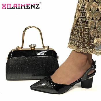 2020 Fashion Italian Design High Heels Shoes and Bag To Match African Shoes and Bag Set in Silver Color Ladies Shoes and Bag 
2020 Fashion Italian Design High Heels Shoes and Bag To Match African Shoes and Bag Set in Silver Color Ladies Shoes and Bag