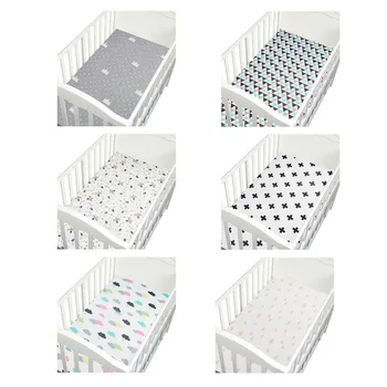 Cotton Crib Fitted Sheet Soft Baby Bed Mattress Cover Protector Cartoon Newborn Bedding For Cot Size 130*70cm
Cotton Crib Fitted Sheet Soft Baby Bed Mattress Cover Protector Cartoon Newborn Bedding For Cot Size 130*70cm