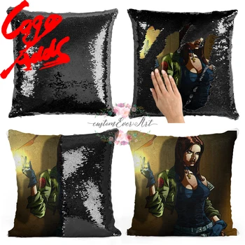 Liz Sherman sequin pillow | sequin Pillowcase | Two color pillow | gift for her | gift for him | pillow | magic pillow 
Liz Sherman sequin pillow | sequin Pillowcase | Two color pillow | gift for her | gift for him | pillow | magic pillow