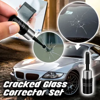 Clean the cracked surface Windshield Repair Agent Automotive Glass Nano Repair Fluid Car Window Glass Crack Chip Repair Tool 3ml
Clean the cracked surface Windshield Repair Agent Automotive Glass Nano Repair Fluid Car Window Glass Crack Chip Repair Tool 3ml