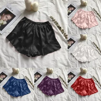 2019 Plus Size Satin Kitten Silky Elastic Waist Women Home Sleepwear Tracksuit Bottom Short Pants Pajama Nightwear Shorts 
2019 Plus Size Satin Kitten Silky Elastic Waist Women Home Sleepwear Tracksuit Bottom Short Pants Pajama Nightwear Shorts