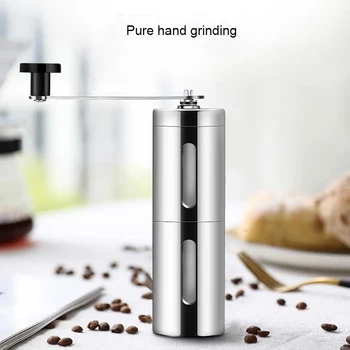 Manual Ceramic Coffee Grinder Stainless Steel Adjustable Coffee Bean Mill Hand Coffee Bean Grinder Easy Clean Kitchen Tools
Manual Ceramic Coffee Grinder Stainless Steel Adjustable Coffee Bean Mill Hand Coffee Bean Grinder Easy Clean Kitchen Tools
