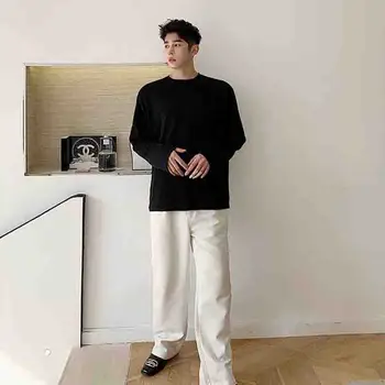 Net red minority t-shirt men's hollow out personality solid color t back top long sleeve careful machine loose design 
Net red minority t-shirt men's hollow out personality solid color t back top long sleeve careful machine loose design