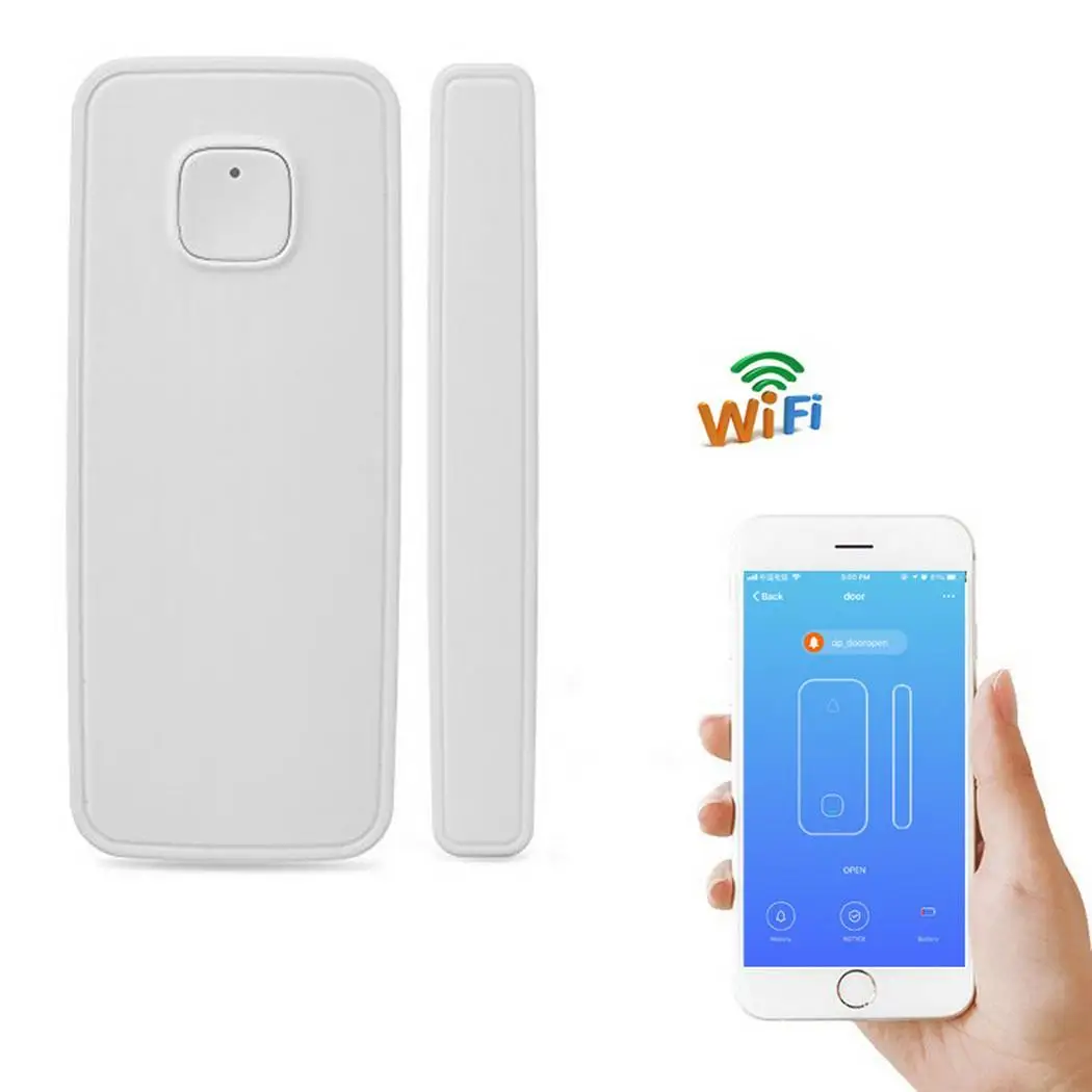 Wifi Door Alarm Windows Open Alarms Magnetic Sensor 6-12 months Enjoy your smart life Safety Smart Home 2.4 GHz
Wifi Door Alarm Windows Open Alarms Magnetic Sensor 6-12 months Enjoy your smart life Safety Smart Home 2.4 GHz
