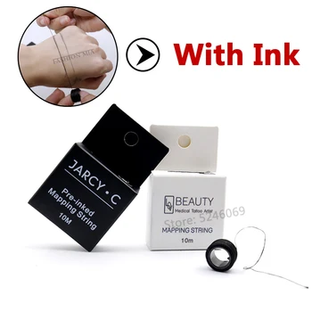 Microblading Mapping pre-ink string Dyeing Liners Brow Mapping Thread for eyebow Permanent Positioning Eyebrow Measuring Tool
Microblading Mapping pre-ink string Dyeing Liners Brow Mapping Thread for eyebow Permanent Positioning Eyebrow Measuring Tool