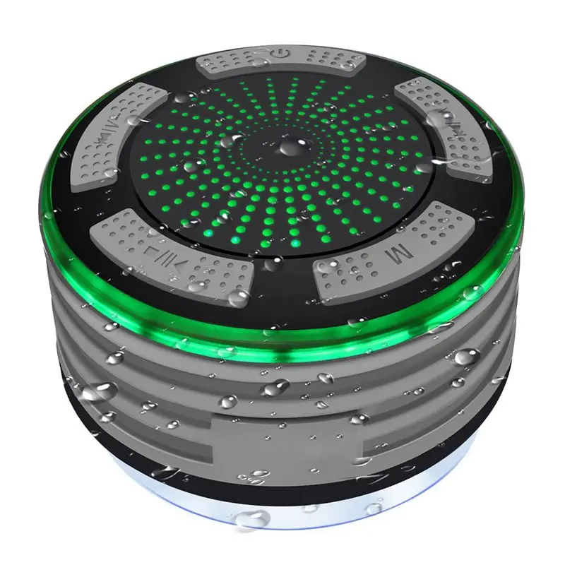 Bluetooth Speakers, IPX7 Portable Wireless Waterproof Speaker with FM Radio and LED Mood lights, Super Bass and HD Sound for Sho
Bluetooth Speakers, IPX7 Portable Wireless Waterproof Speaker with FM Radio and LED Mood lights, Super Bass and HD Sound for Sho